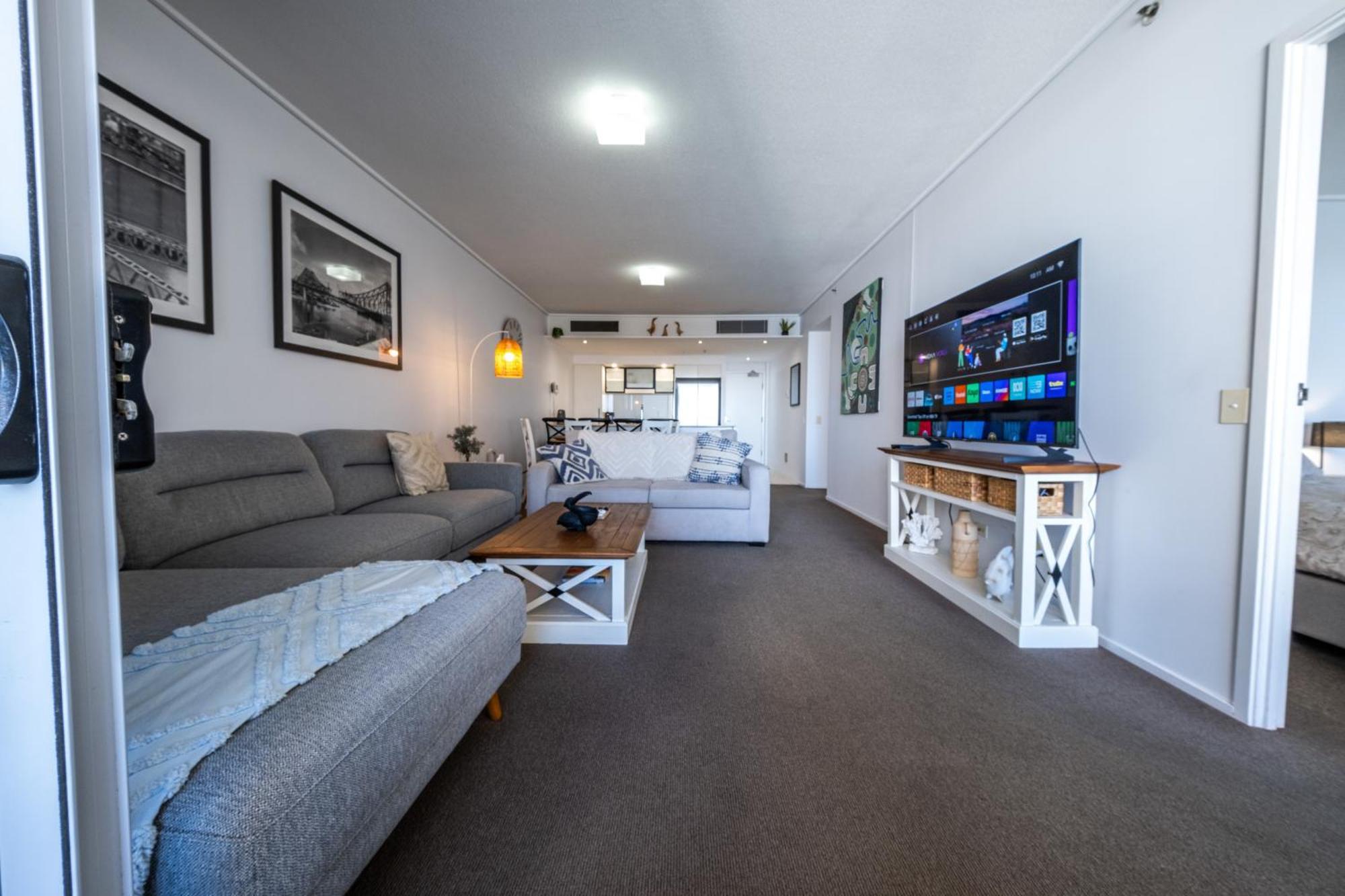 Brisbane City Luxury Riverfront Apartments Exterior foto